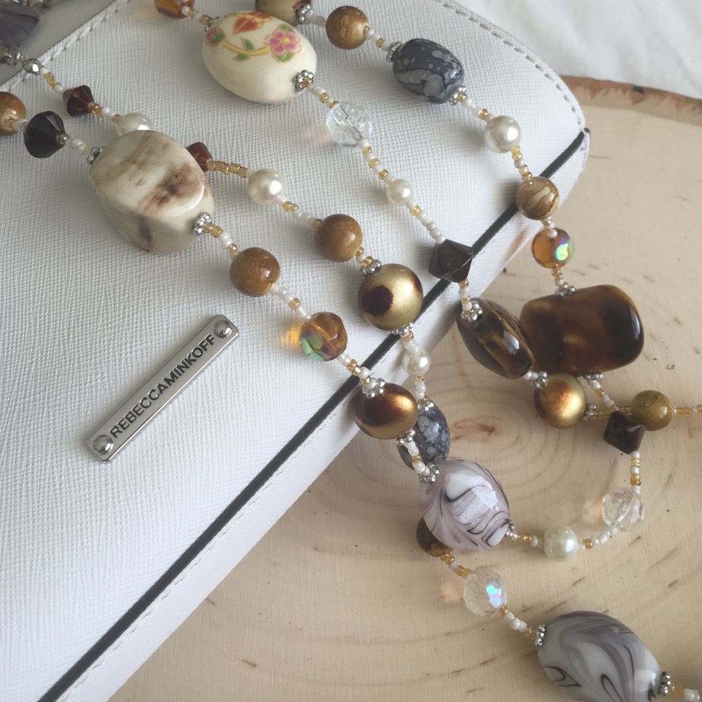 Last one 🎊FREE PEOPLE STONE NECKLACE 🎉